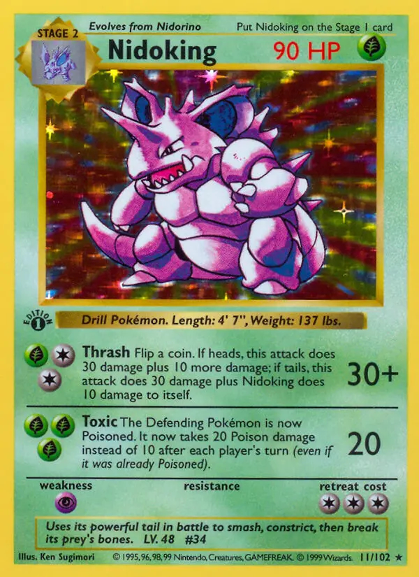 Image of the card Nidoking