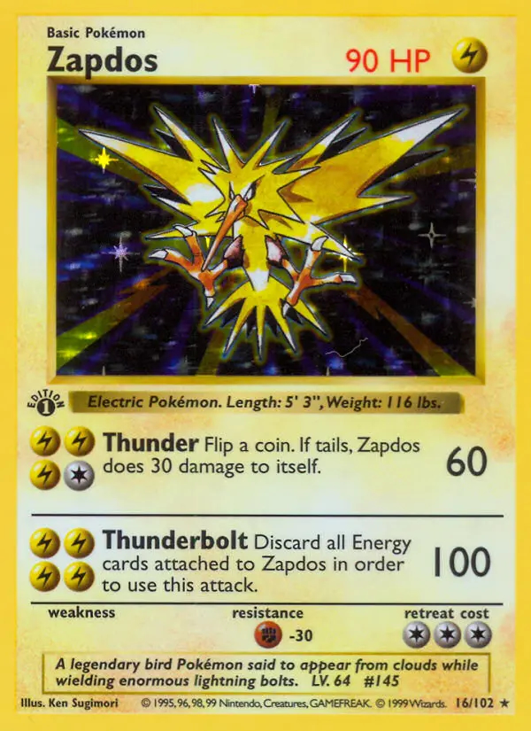 Image of the card Zapdos