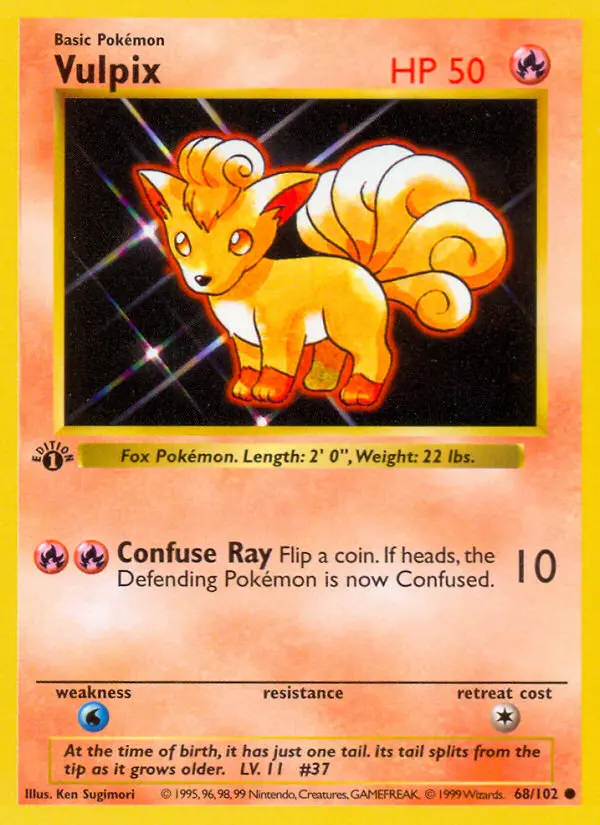 Image of the card Vulpix