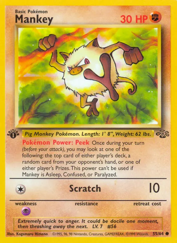 Image of the card Mankey