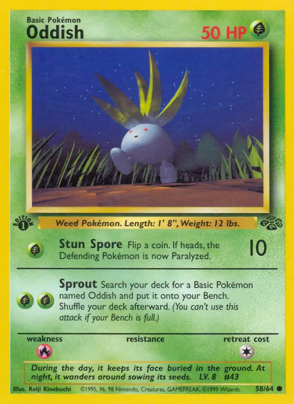 Image of the card Oddish