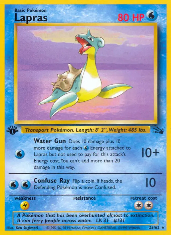 Image of the card Lapras