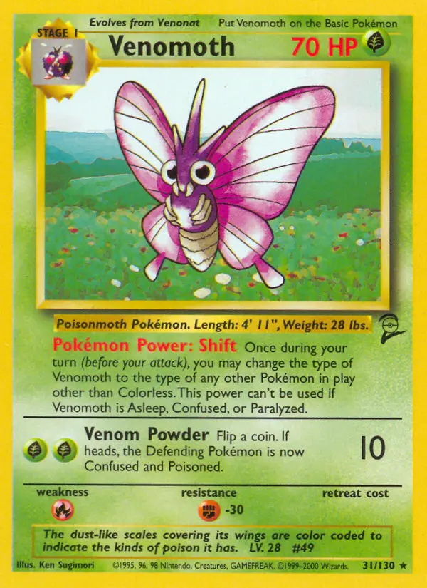 Image of the card Venomoth
