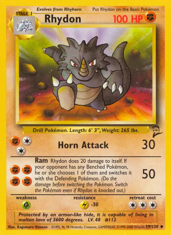 Image of the card Rhydon