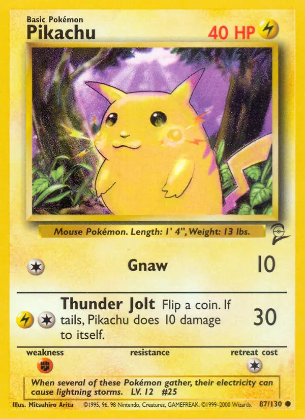 Image of the card Pikachu