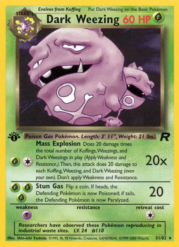 Image of the card Dark Weezing