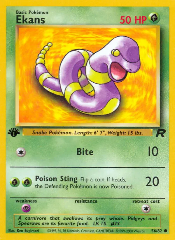 Image of the card Ekans