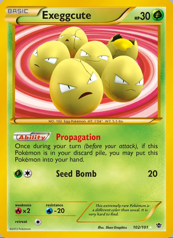 Image of the card Exeggcute