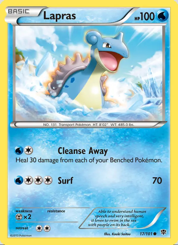 Image of the card Lapras