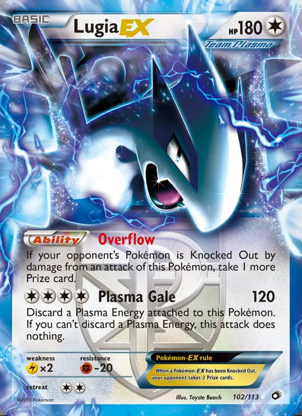 Image of the card Lugia-EX