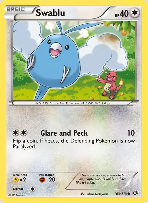 Image of the card Swablu