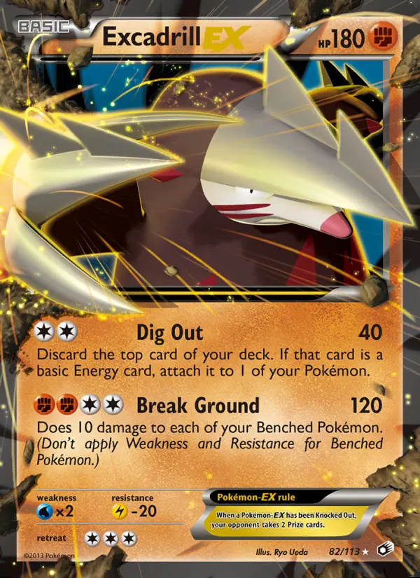 Image of the card Excadrill-EX