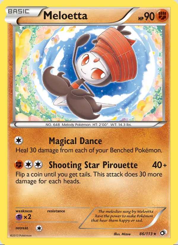 Image of the card Meloetta