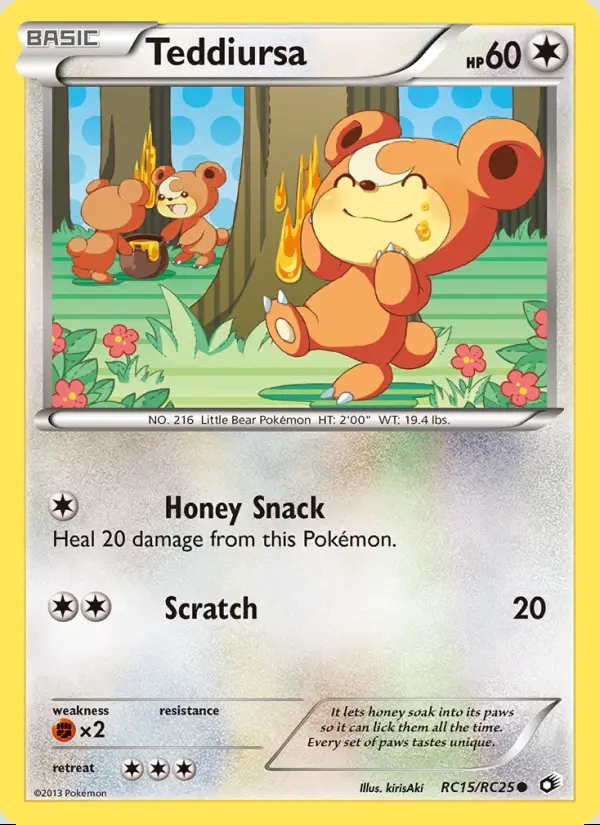 Image of the card Teddiursa