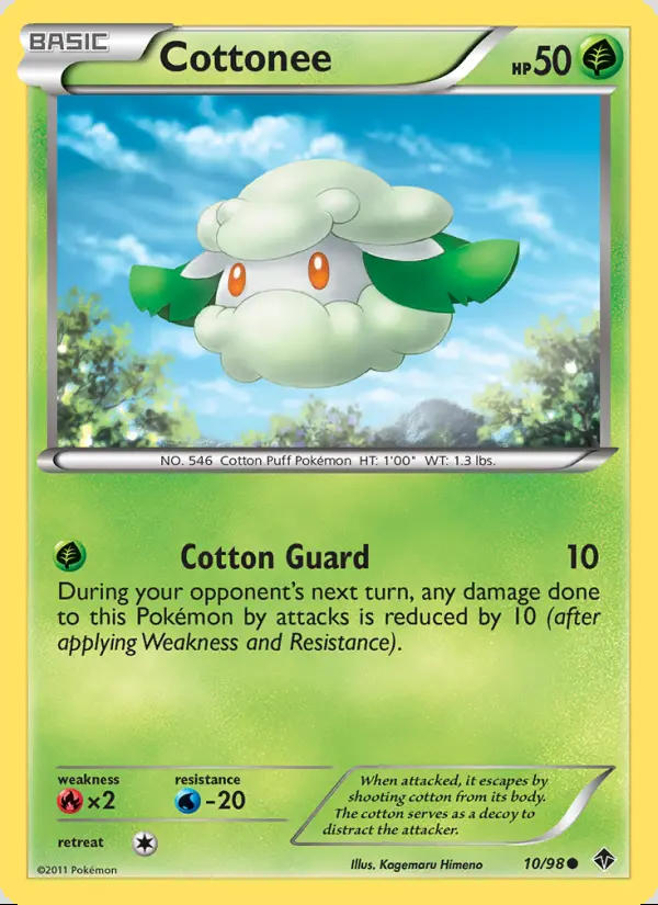 Image of the card Cottonee