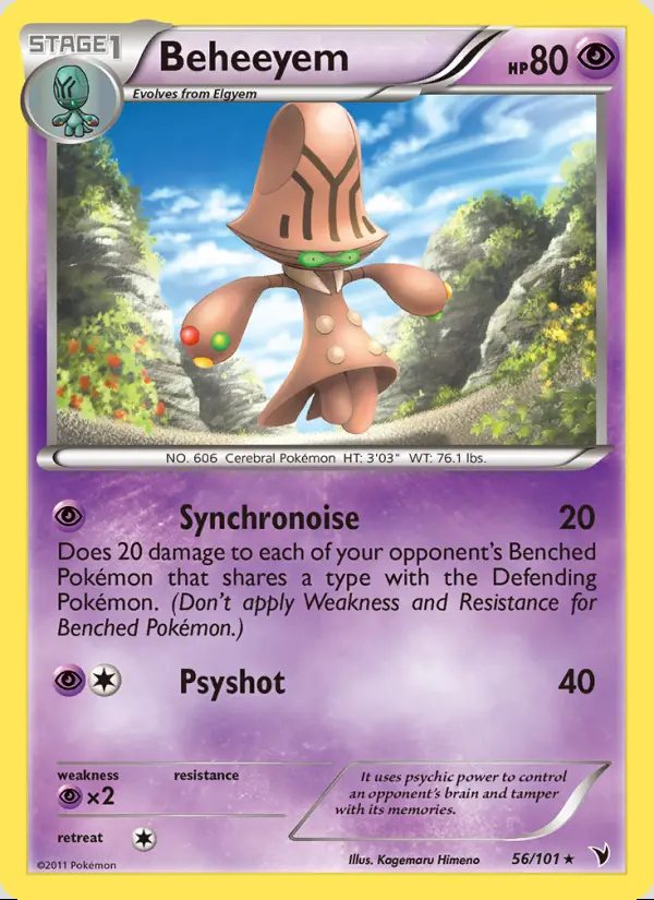 Image of the card Beheeyem