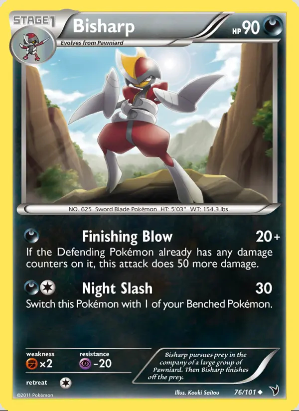 Image of the card Bisharp