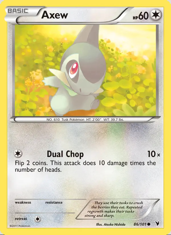 Image of the card Axew