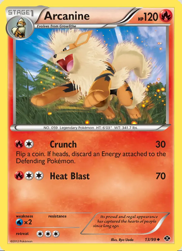 Image of the card Arcanine
