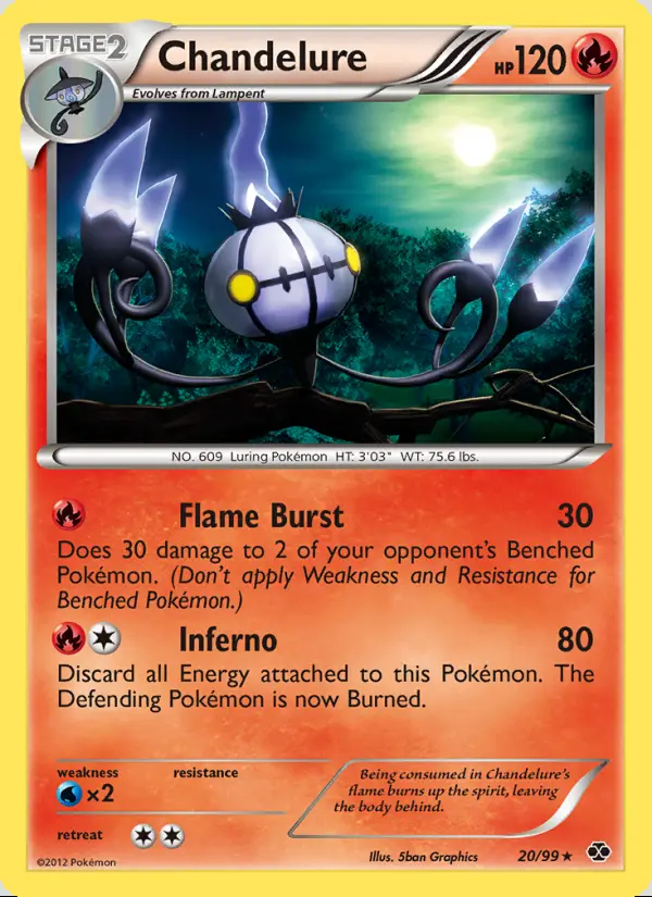 Image of the card Chandelure