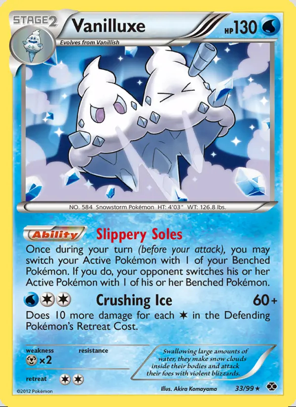Image of the card Vanilluxe