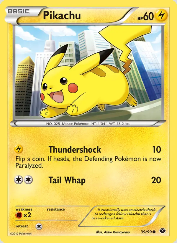 Image of the card Pikachu