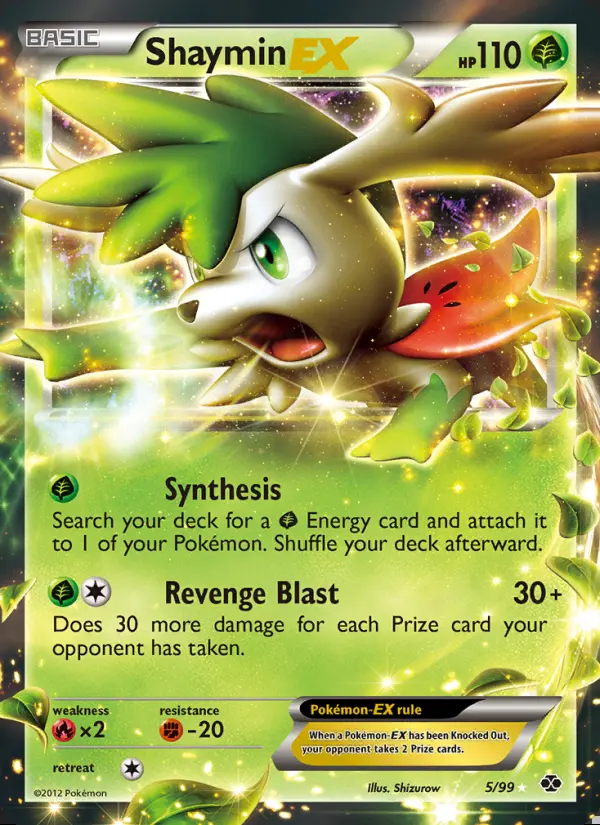 Image of the card Shaymin-EX