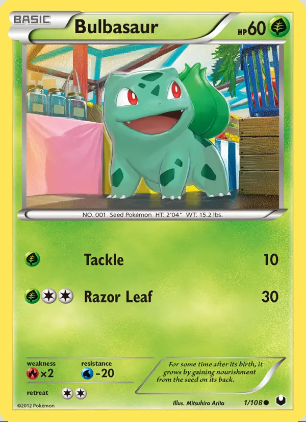 Image of the card Bulbasaur