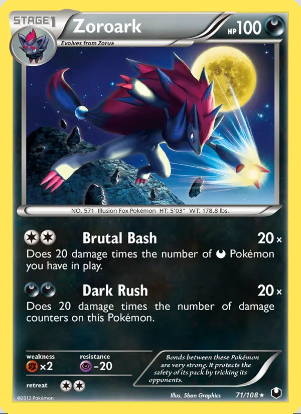 Image of the card Zoroark