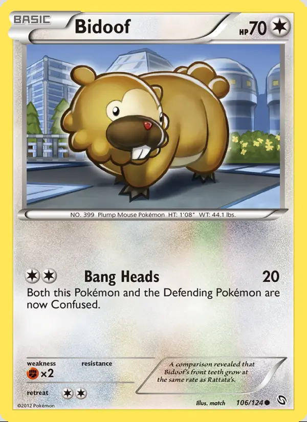 Image of the card Bidoof