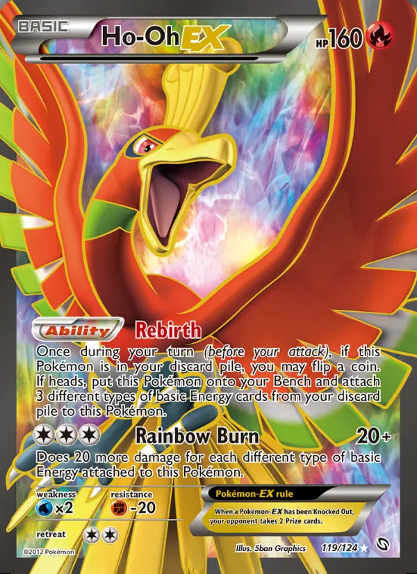 Image of the card Ho-Oh-EX