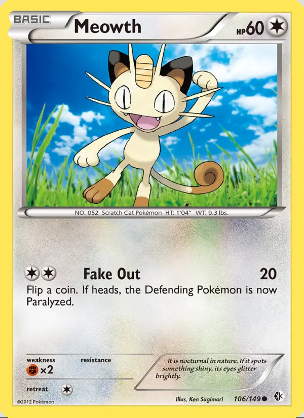 Image of the card Meowth