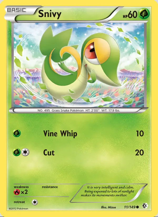 Image of the card Snivy