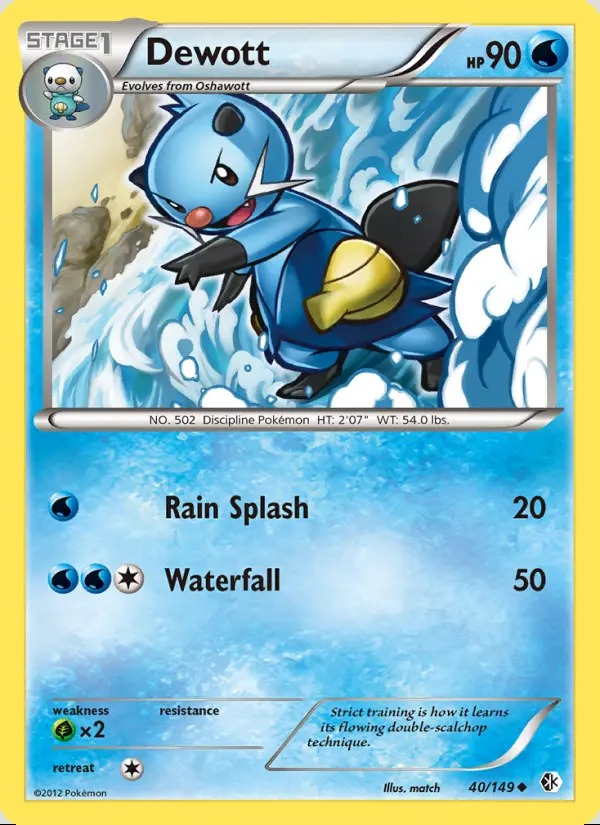 Image of the card Dewott
