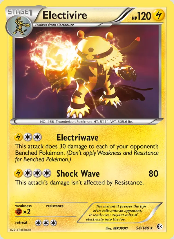 Image of the card Electivire