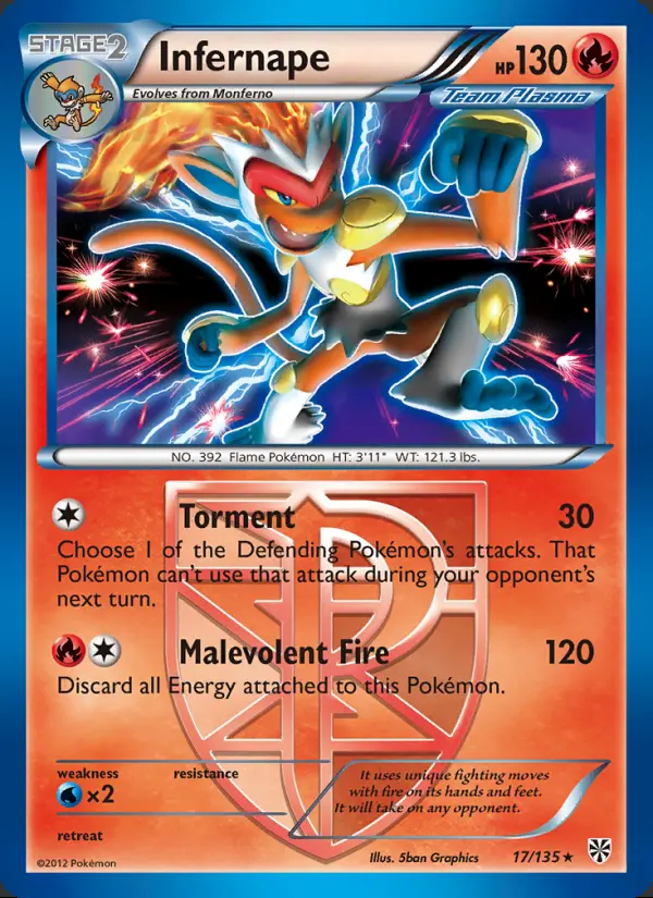 Image of the card Infernape