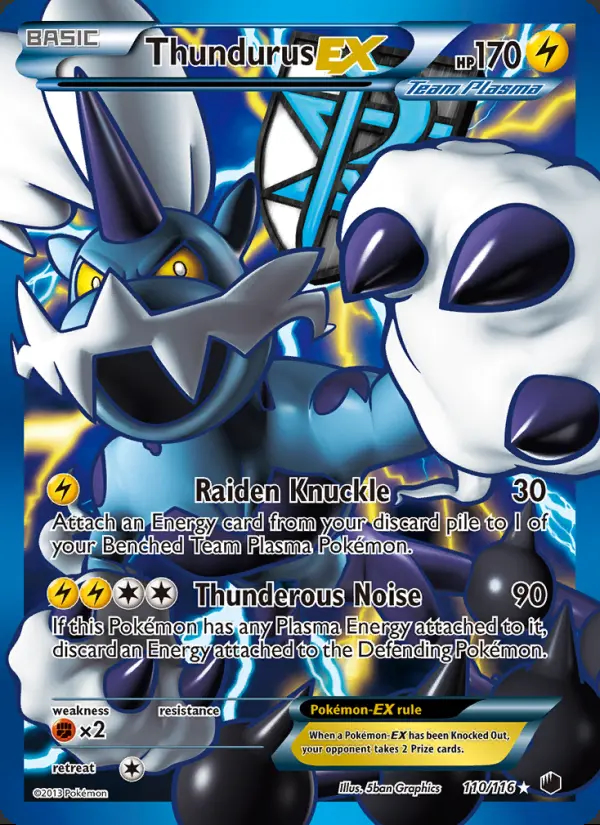 Image of the card Thundurus-EX