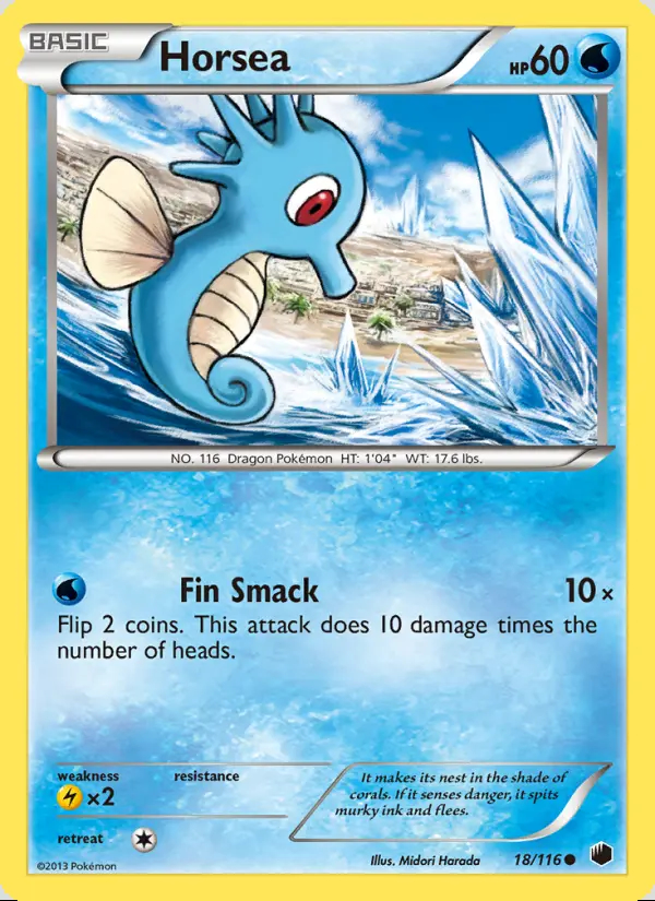 Image of the card Horsea