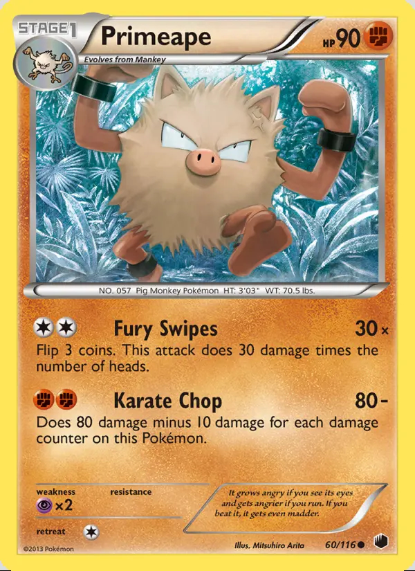 Image of the card Primeape