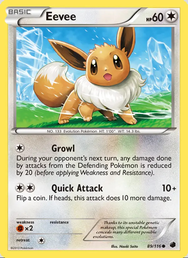 Image of the card Eevee