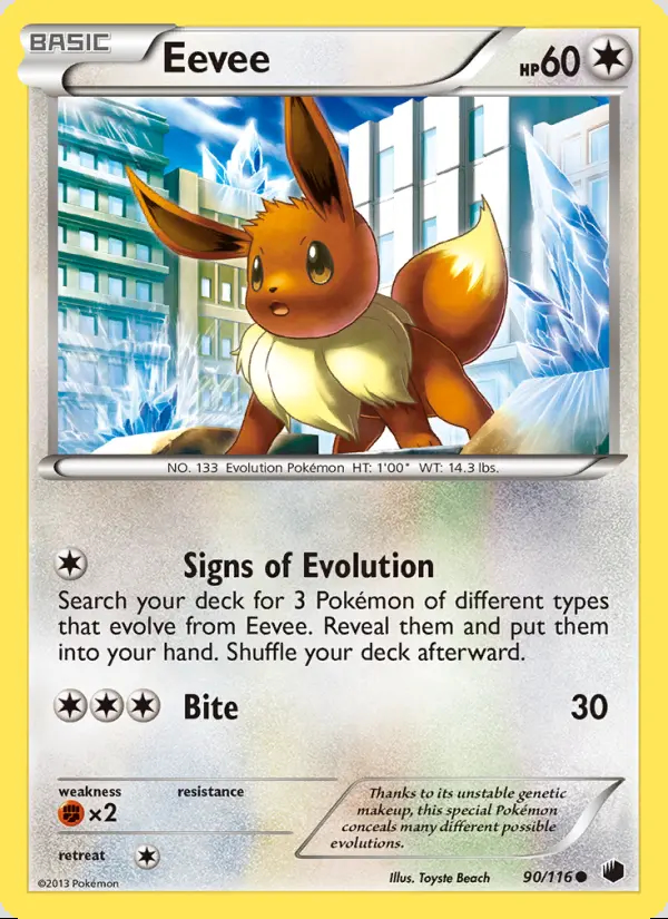 Image of the card Eevee