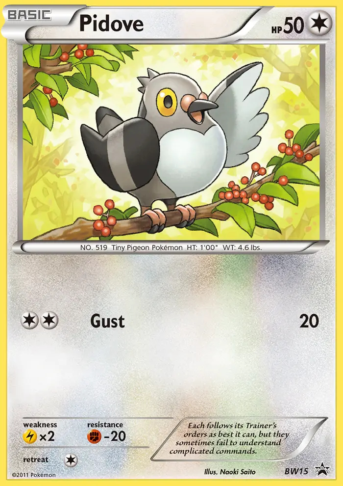 Image of the card Pidove