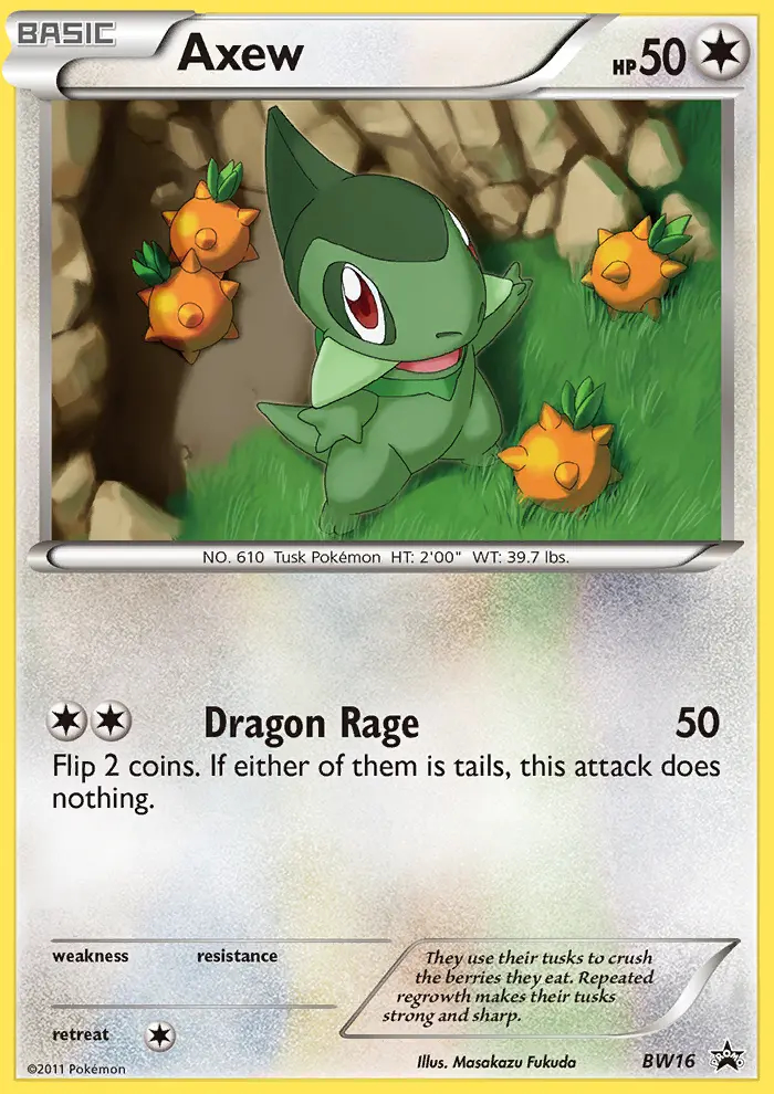 Image of the card Axew