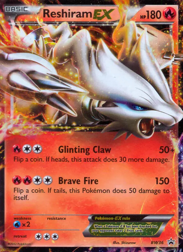Image of the card Reshiram-EX