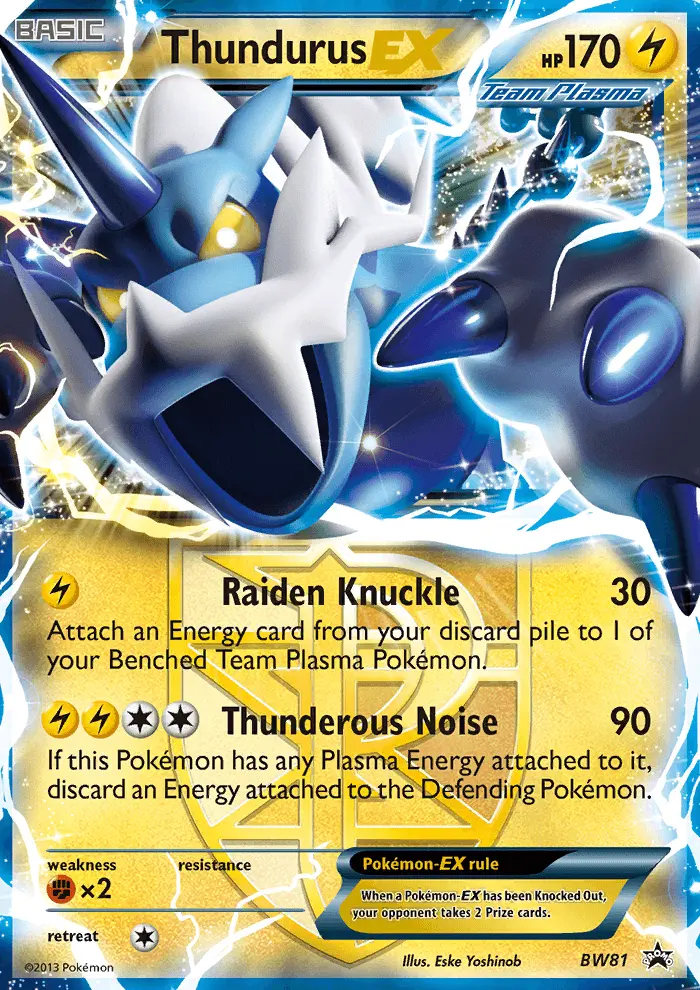Image of the card Thundurus-EX