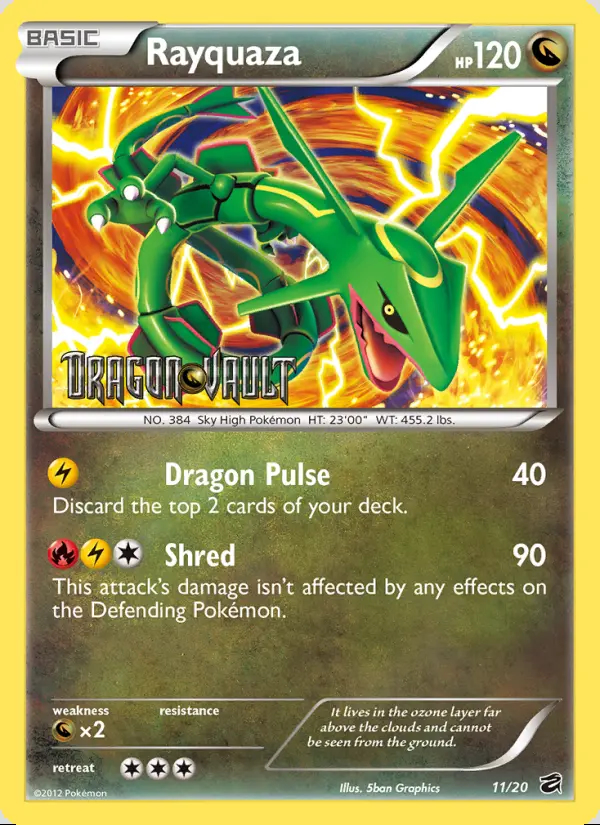 Image of the card Rayquaza