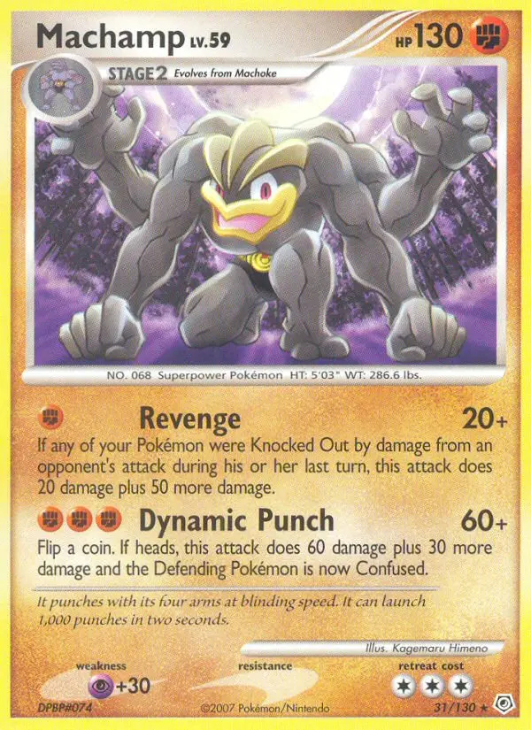 Image of the card Machamp