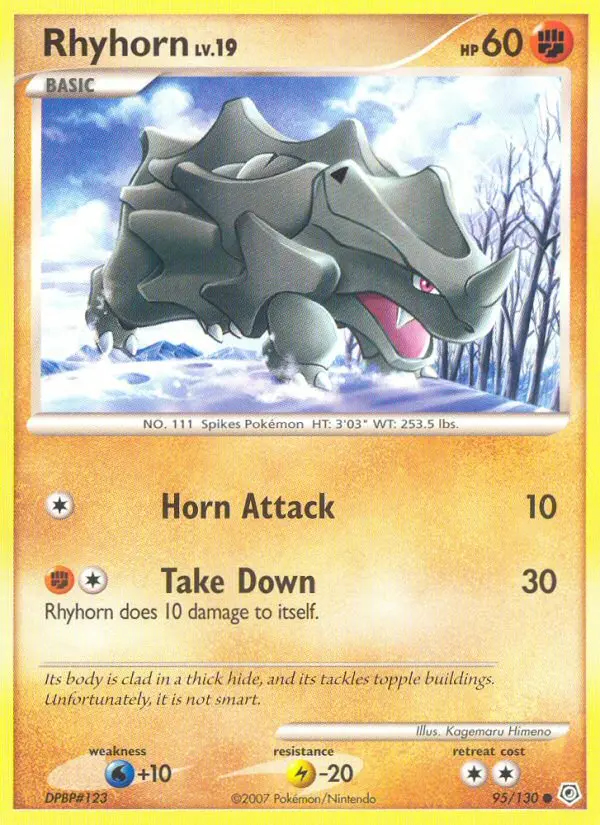 Image of the card Rhyhorn