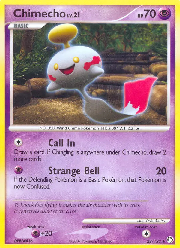 Image of the card Chimecho