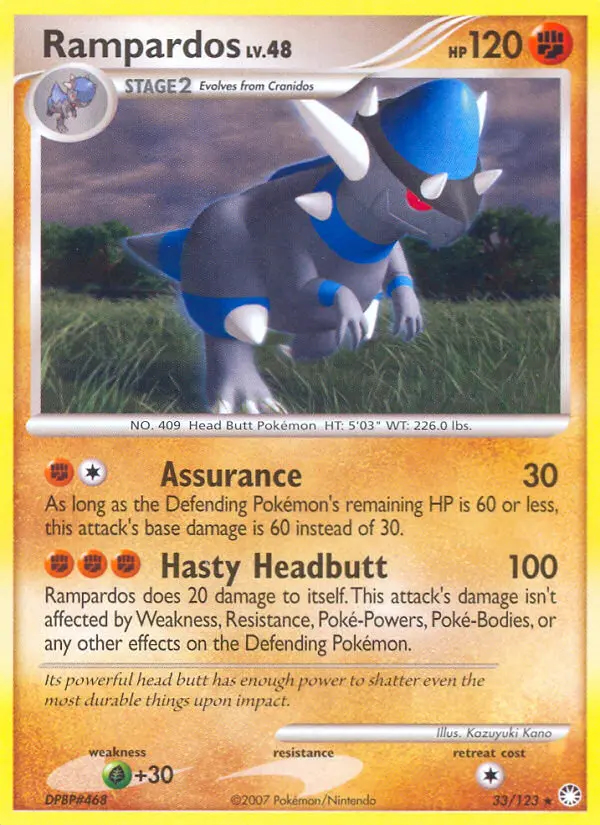 Image of the card Rampardos